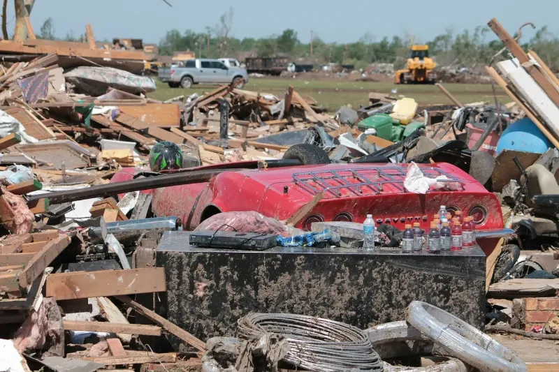 corvette mixed in with junk 