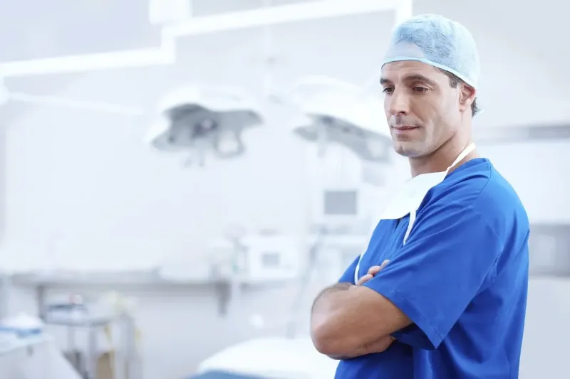 doctor in an operating room